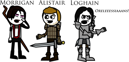 Loghain and Pals