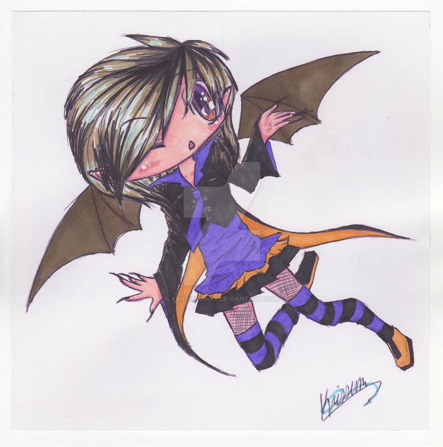 Commission: Vampire Chibi