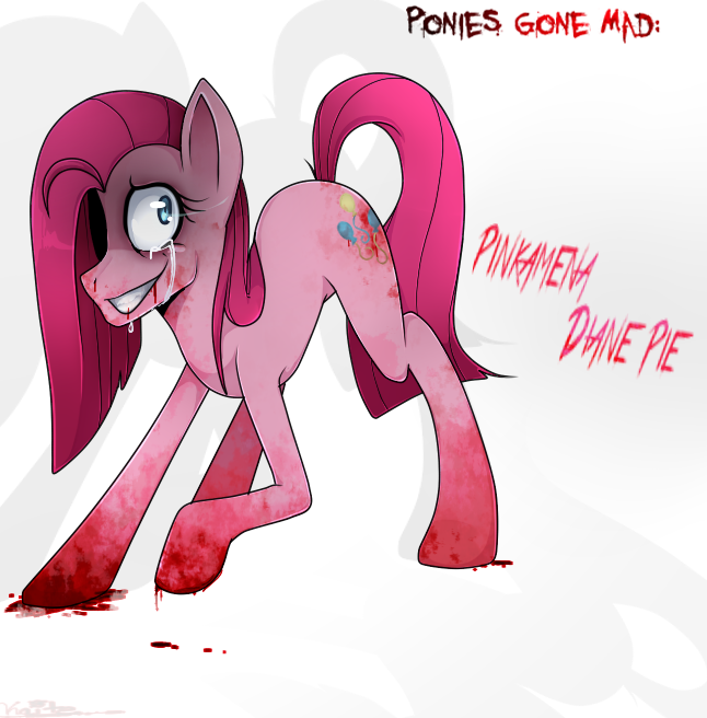 Crazy Ponies- Pinkamena Diane Pie