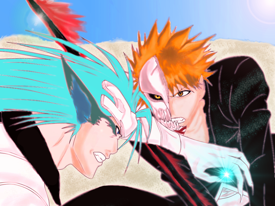 Grimmjow Vs Ichigo *revised*