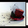 hats- red leopard