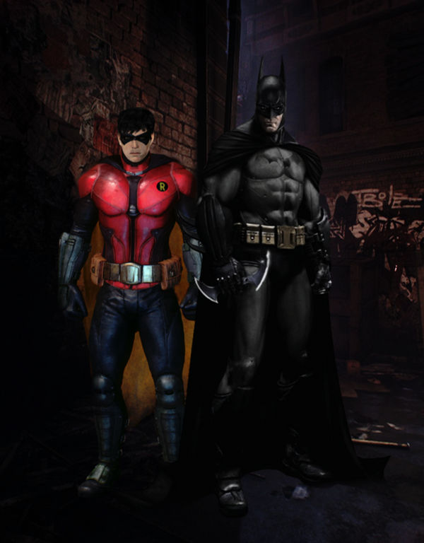 Batman and Robin(Jason Todd) by ArkhamNatic on DeviantArt