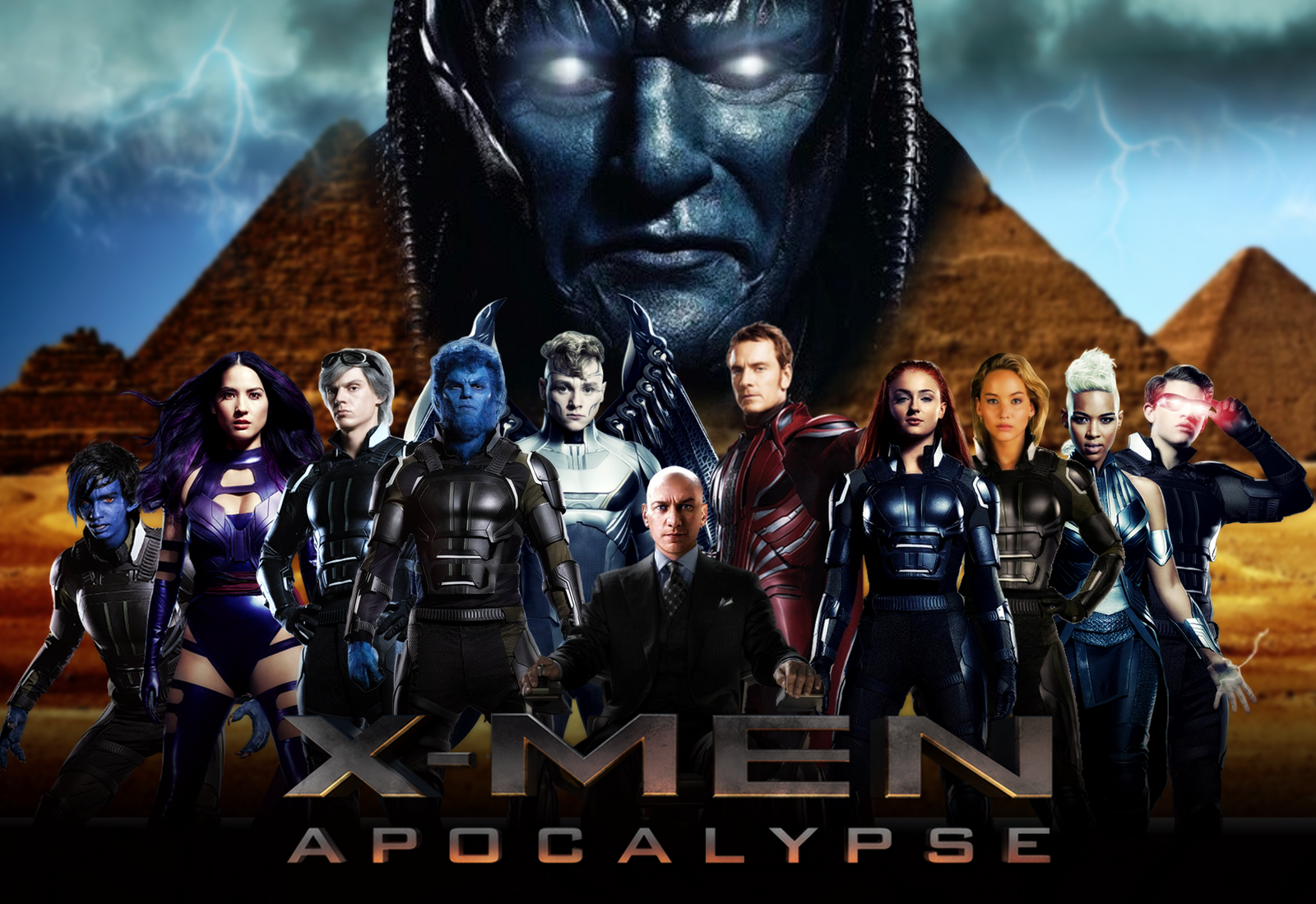 X men Apocalypse wallpaper by ArkhamNatic on DeviantArt