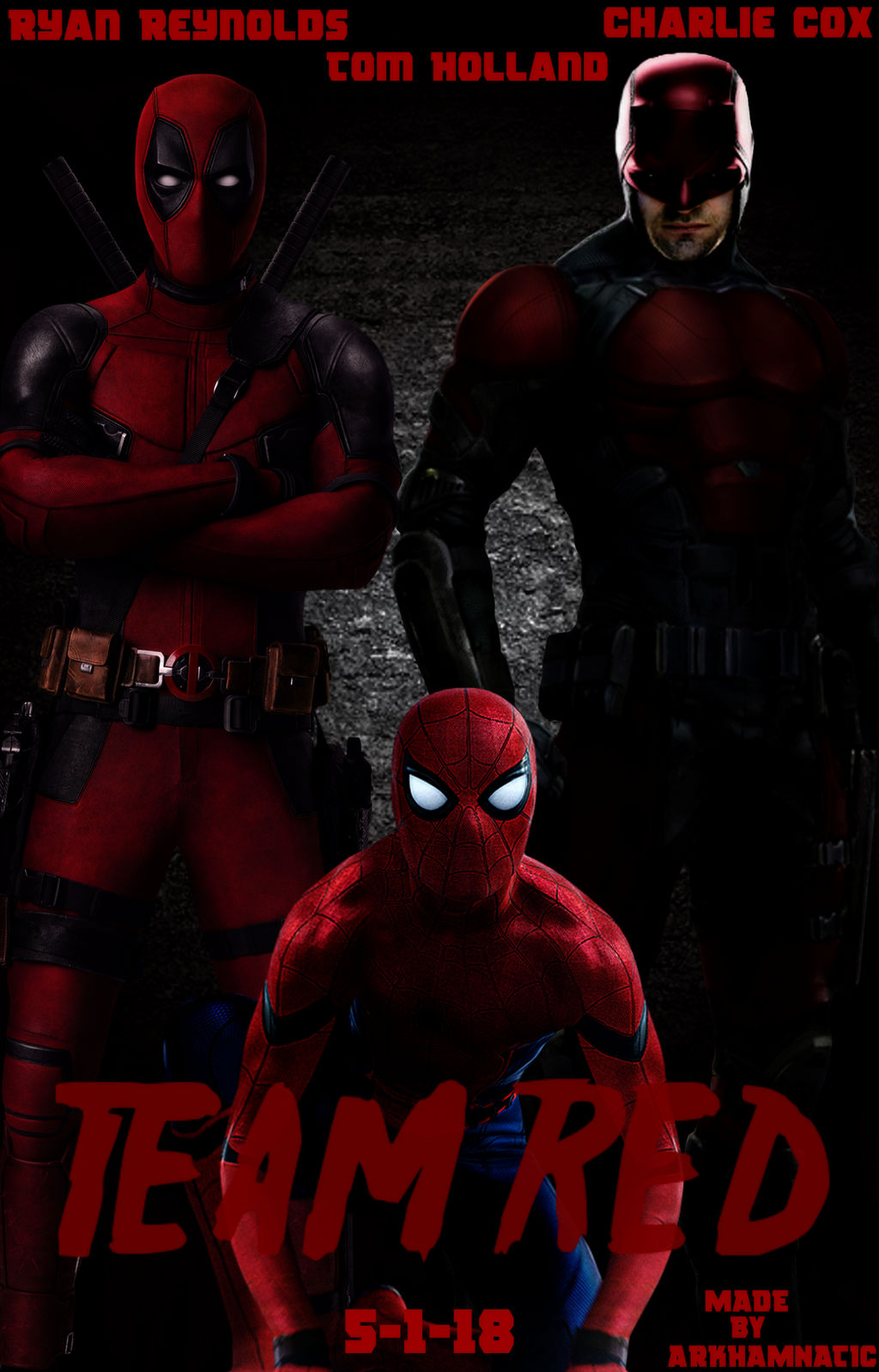 Team Red movie poster by ArkhamNatic on DeviantArt