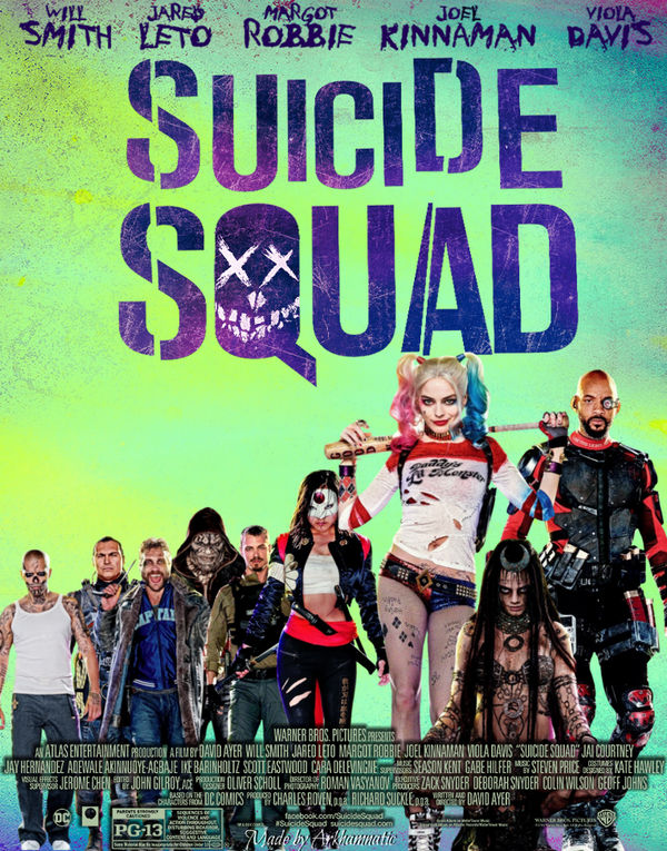 Suicide squad отзывы. Suicide Squad Постер. Отряд самоубийц 2016.