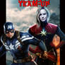 Marvel Team Up: Captain Marvel and Captain America