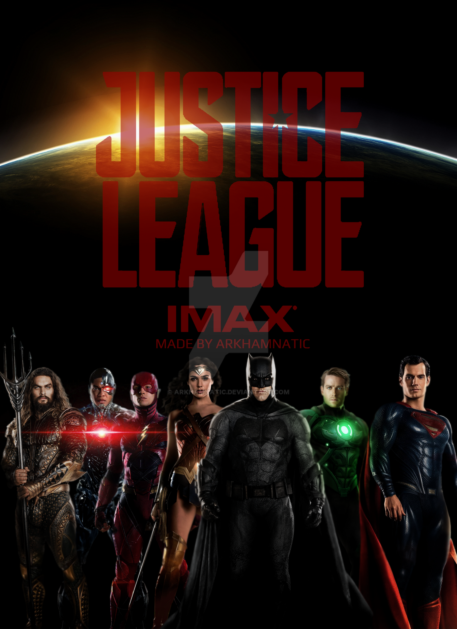 Justice League imax movie poster