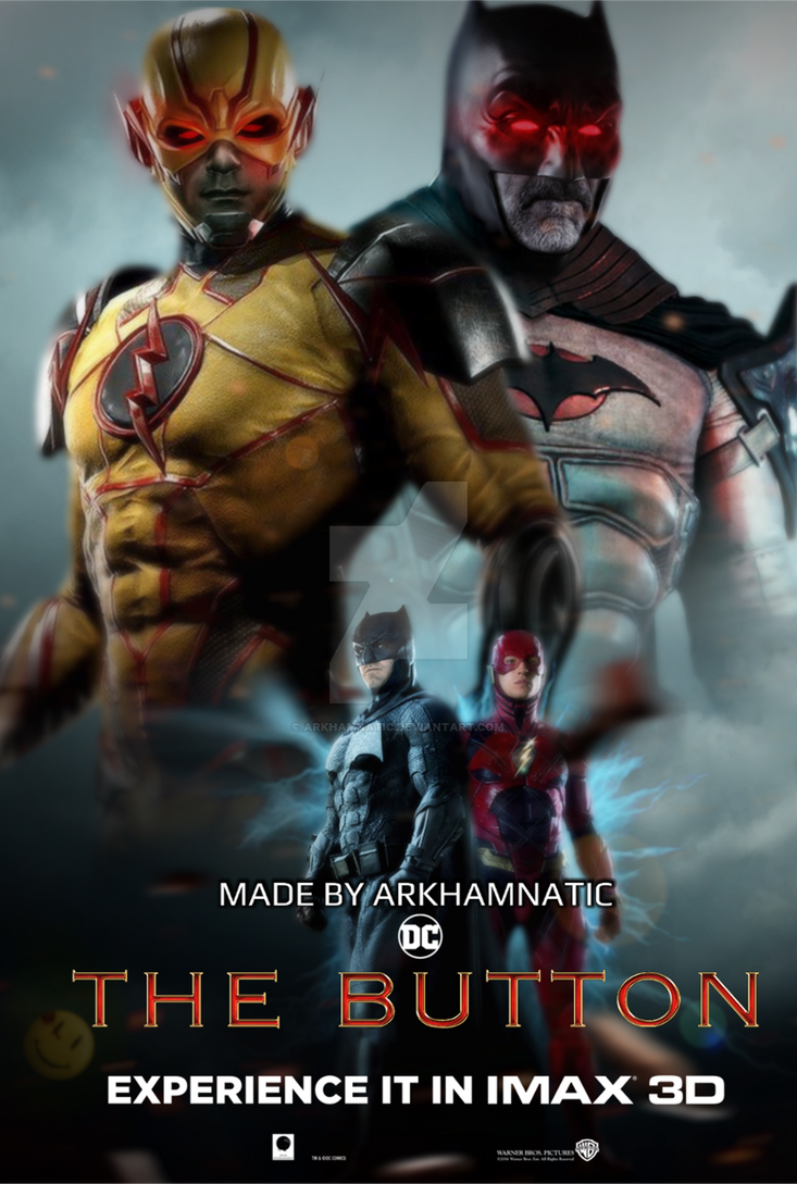 DC The Button movie poster by ArkhamNatic on DeviantArt