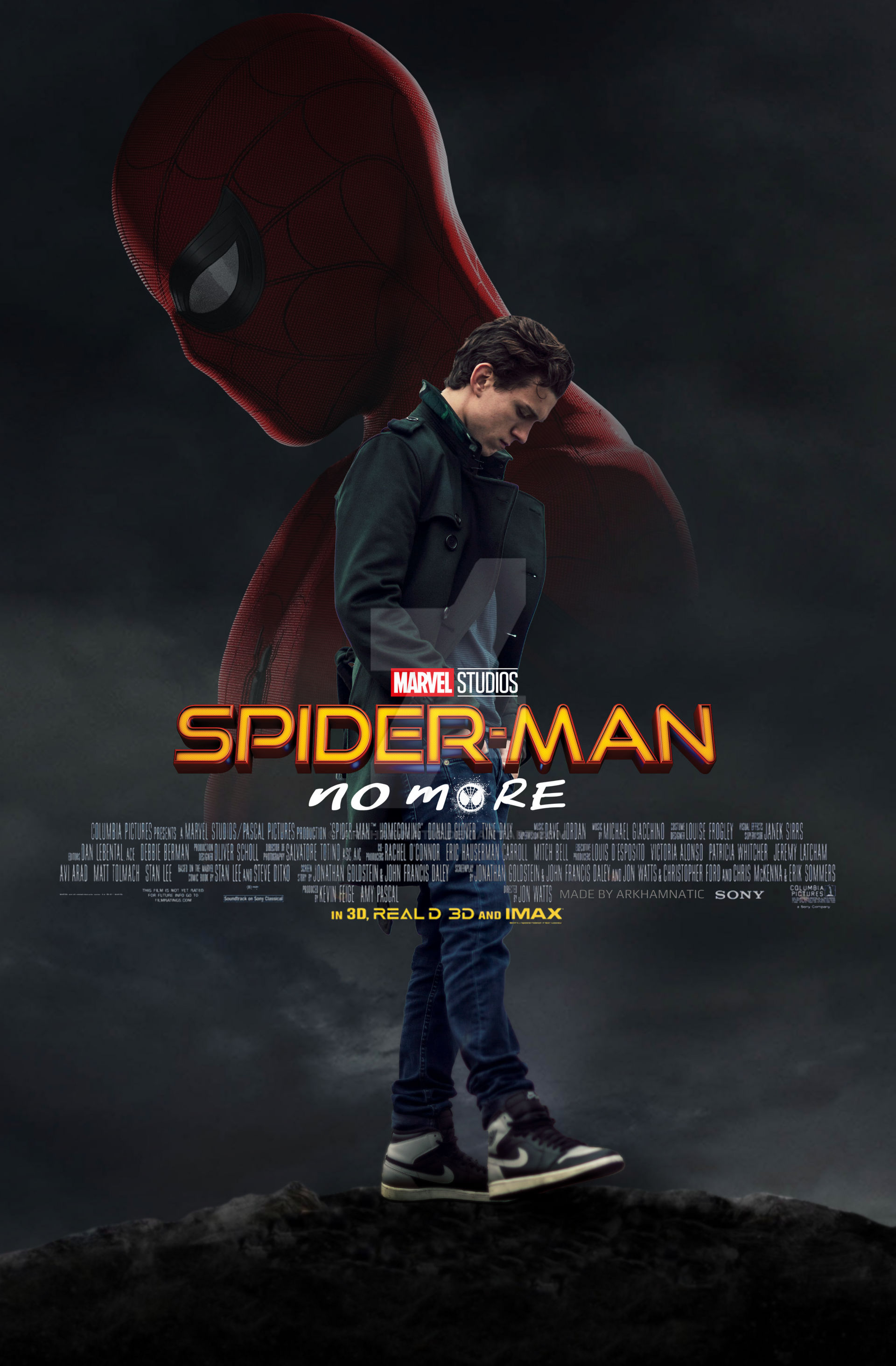 Spider-Man No More movie poster by ArkhamNatic on DeviantArt