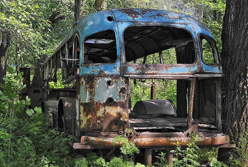 Postapocalyptic bus