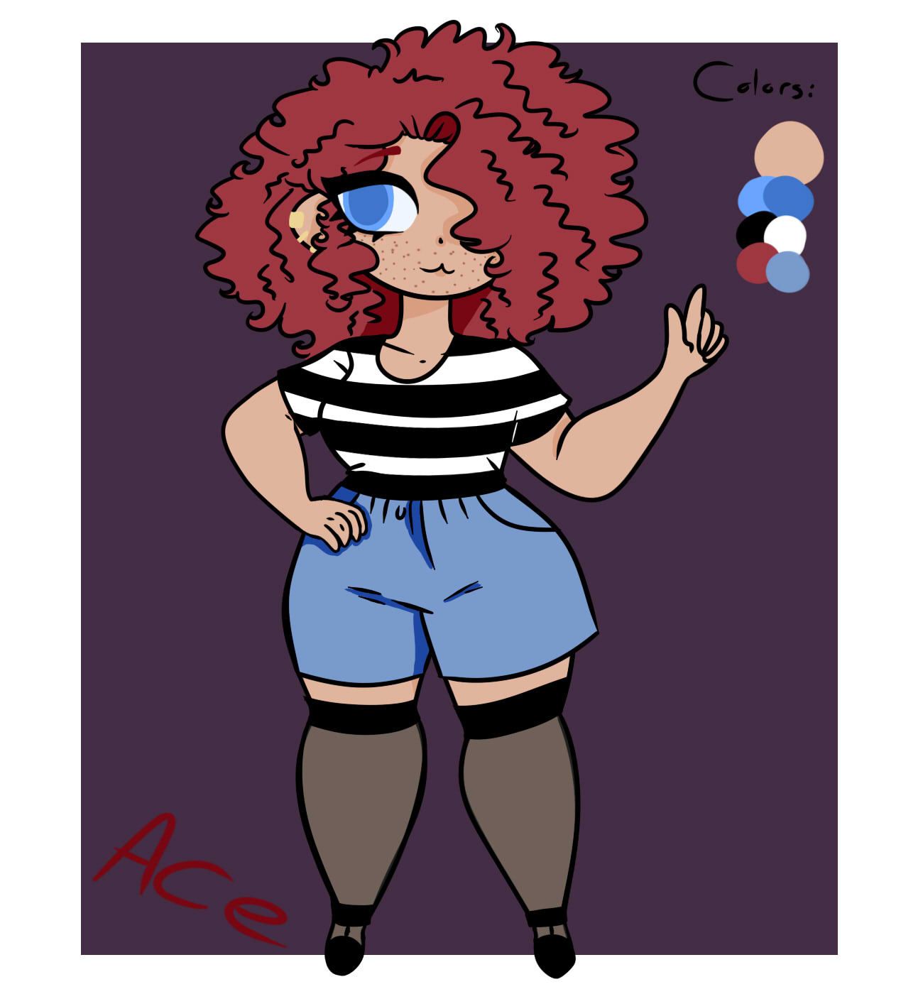 Ace Ref Sheet ( Outdated) by SenaKay on DeviantArt