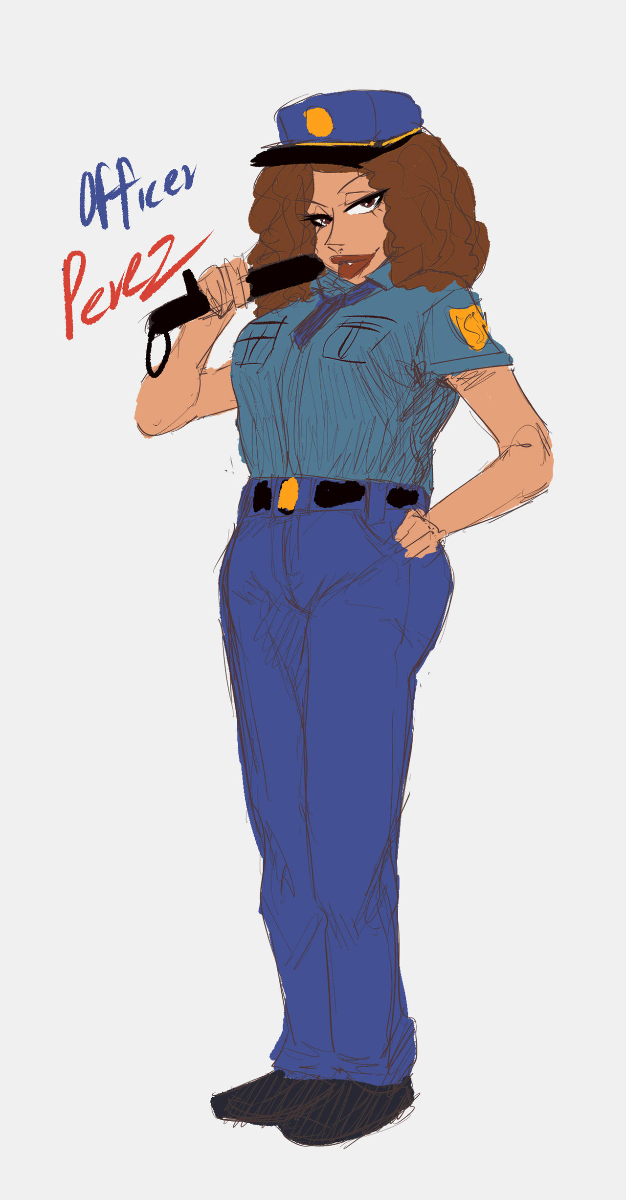 Meet Officer Perez (MidnightXL) by wadewilson91 on DeviantArt