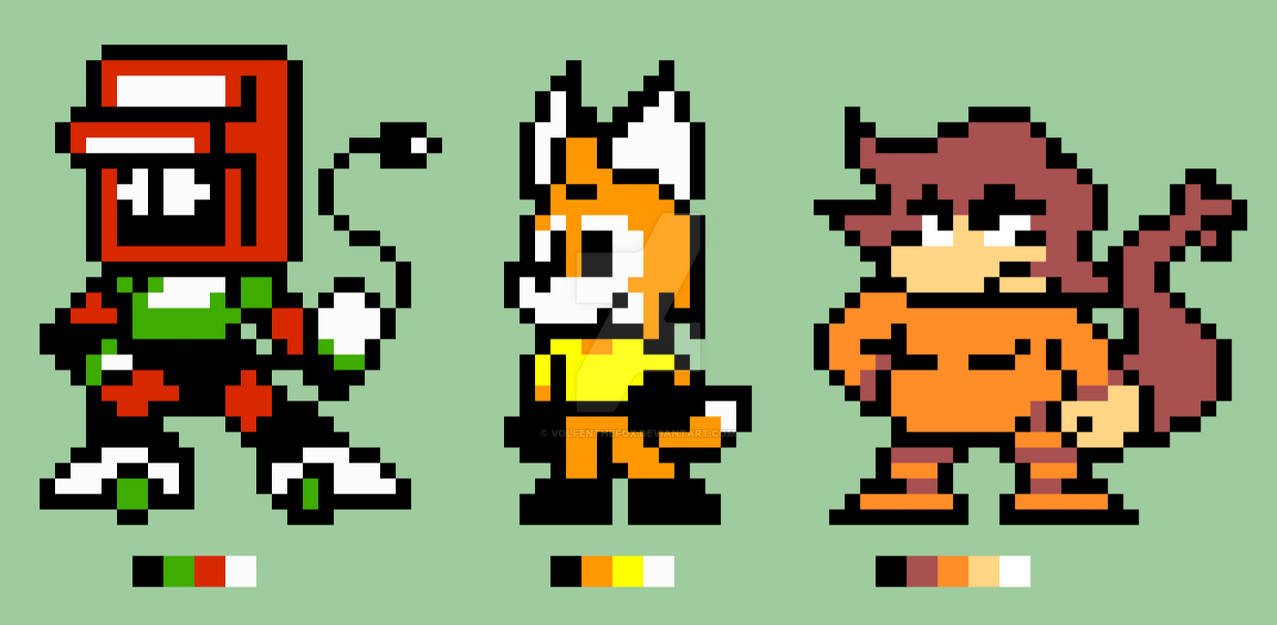 Mega Sprites by VolfenTheFox on DeviantArt