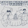 Telos' birthday (March 13)