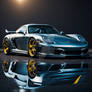 Porsche Carrera GT - Speed Demon Sports Car Art
