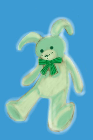 Blue Rabbit Deviantart Blue Bunny by thunderman91 on DeviantArt