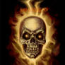 Skull flames