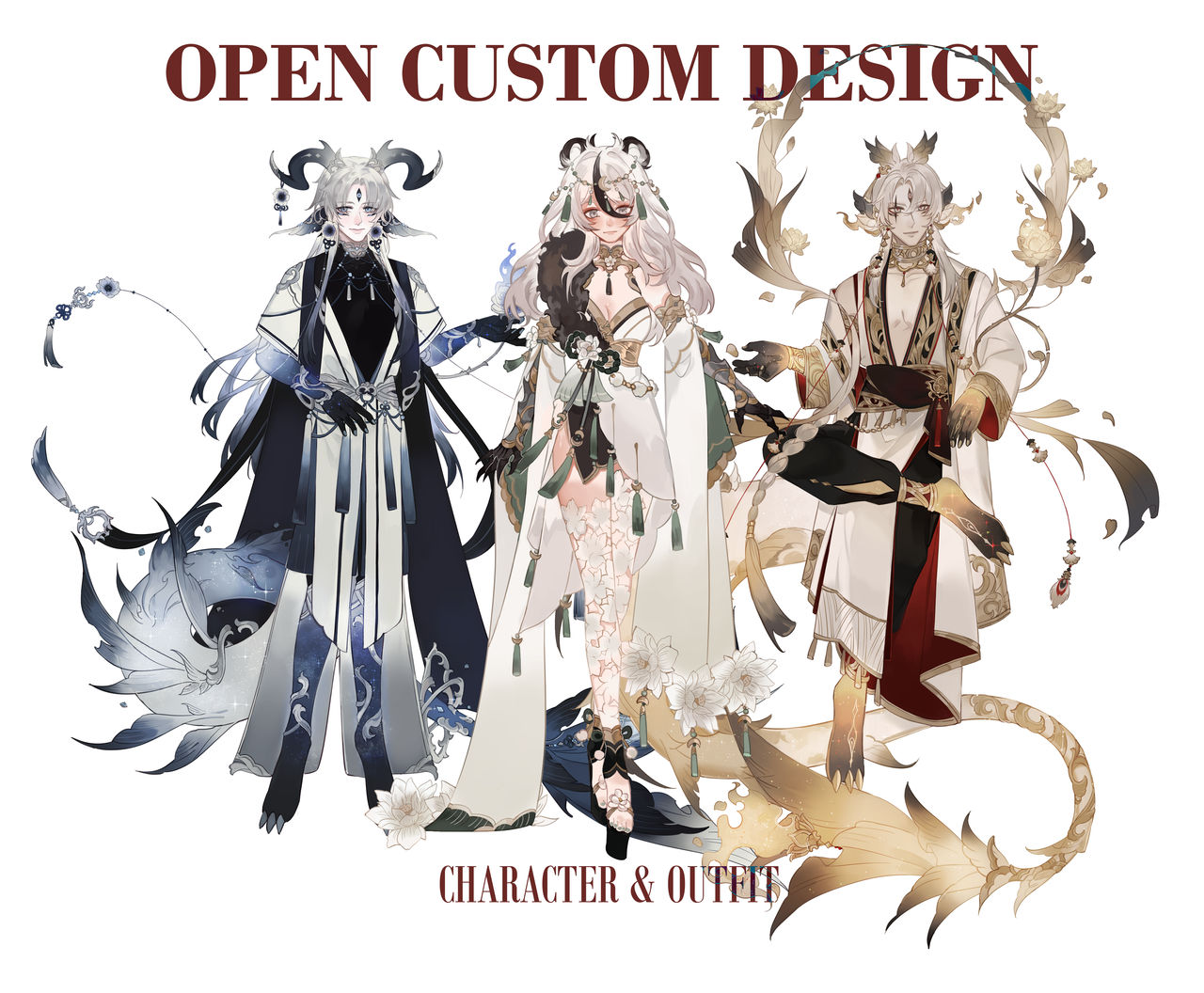 Character And Custom Example ( Close ) Custom Character design ! 11 by Felick-fay on DeviantArt