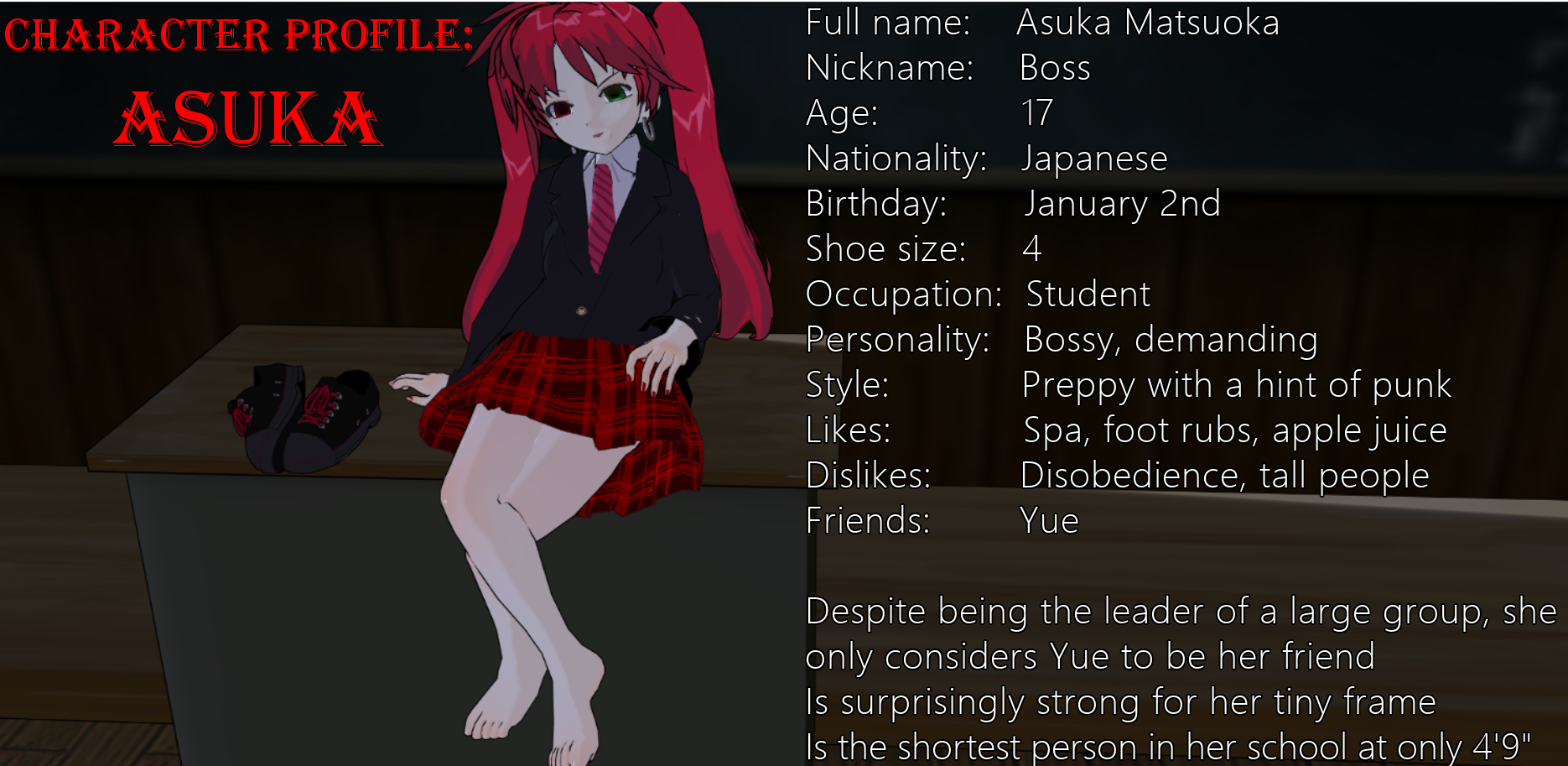 Character Profile: Asuka