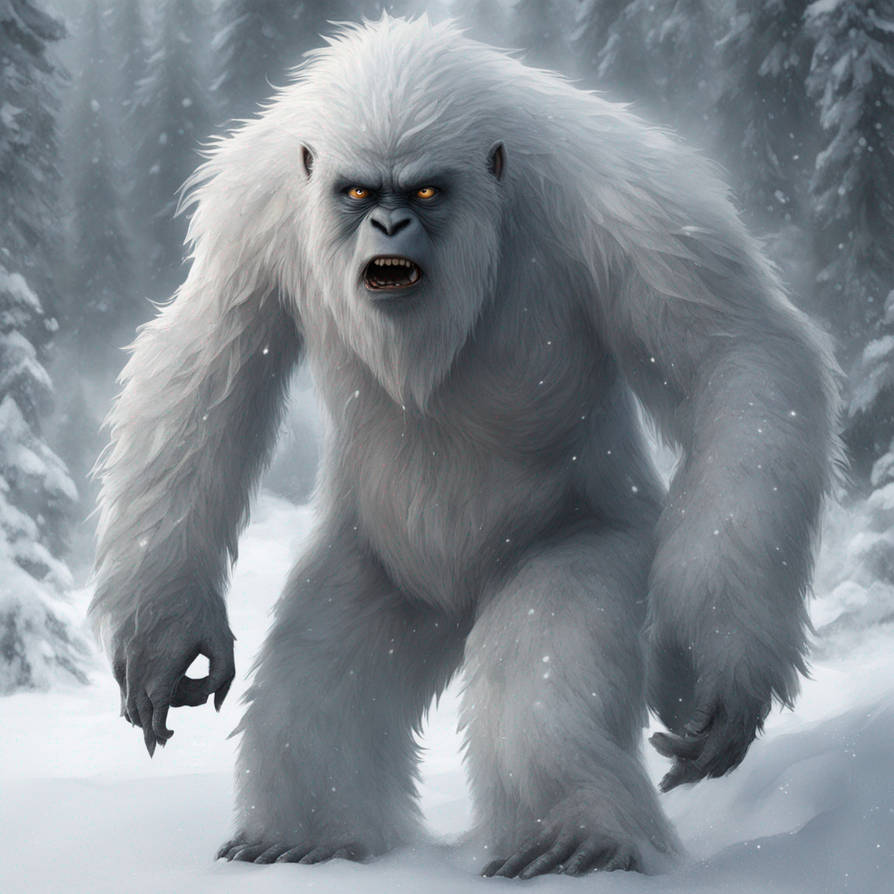 Yeti for Christmas by renzocreatodo342563 on DeviantArt