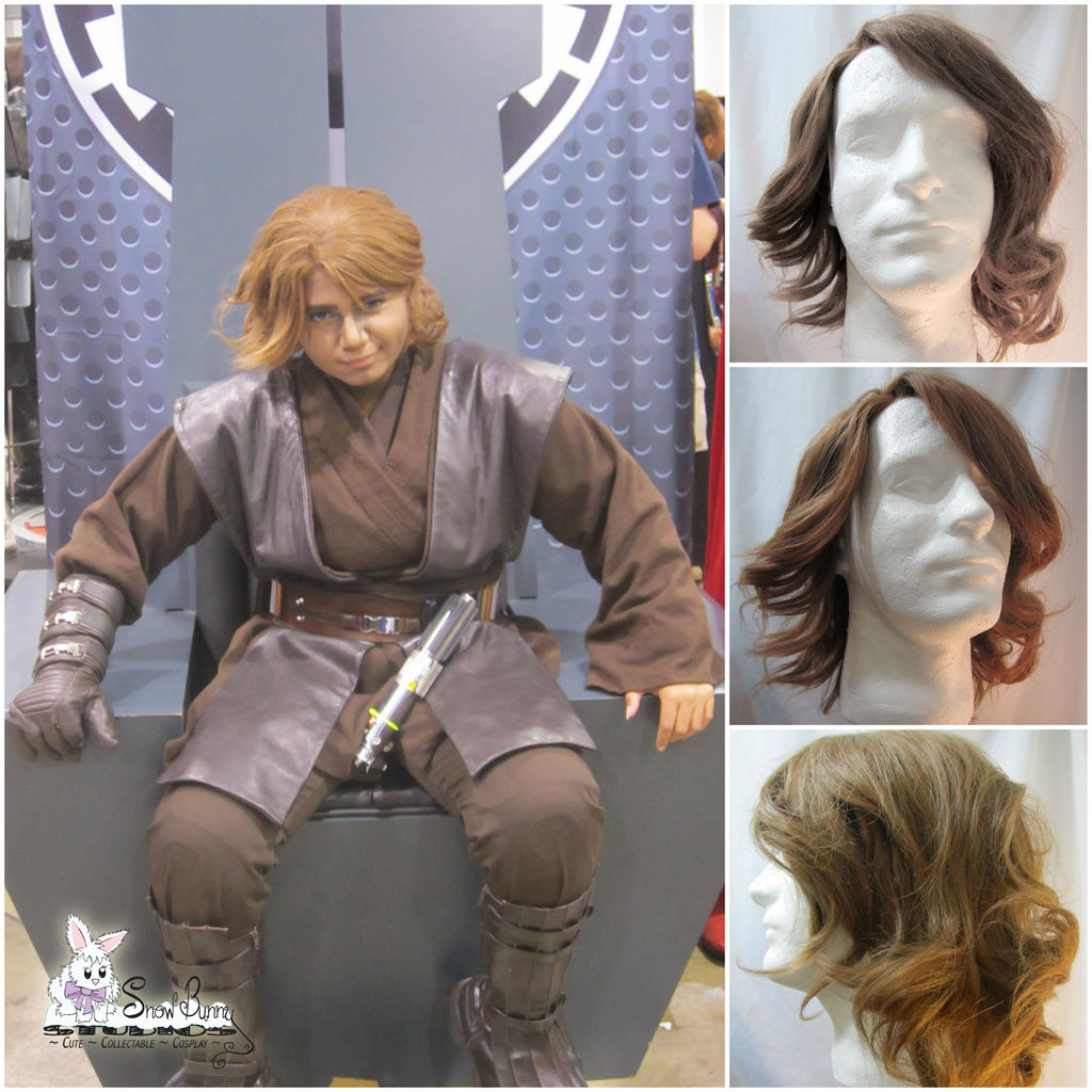 High-Quality Anakin Skywalker Wig Capture Art High-Quality Anakin Skywalker Wig Capture Art