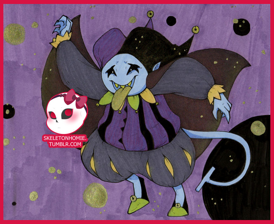 Shimeji Rjevil Jevil Comm by Oni-Kurotsuki on DeviantArt