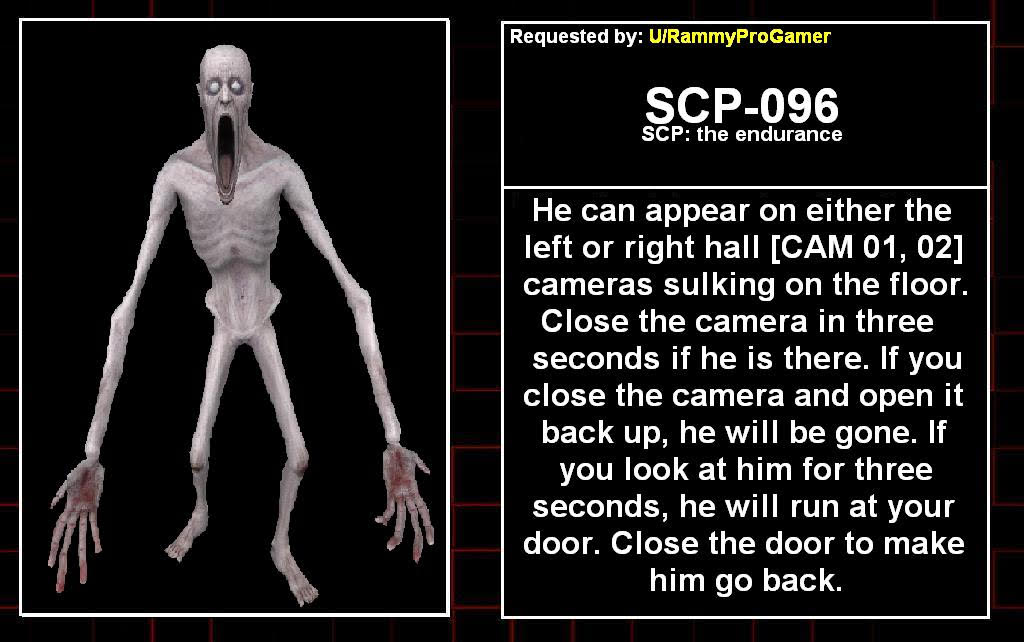 096 close up, SCP-096