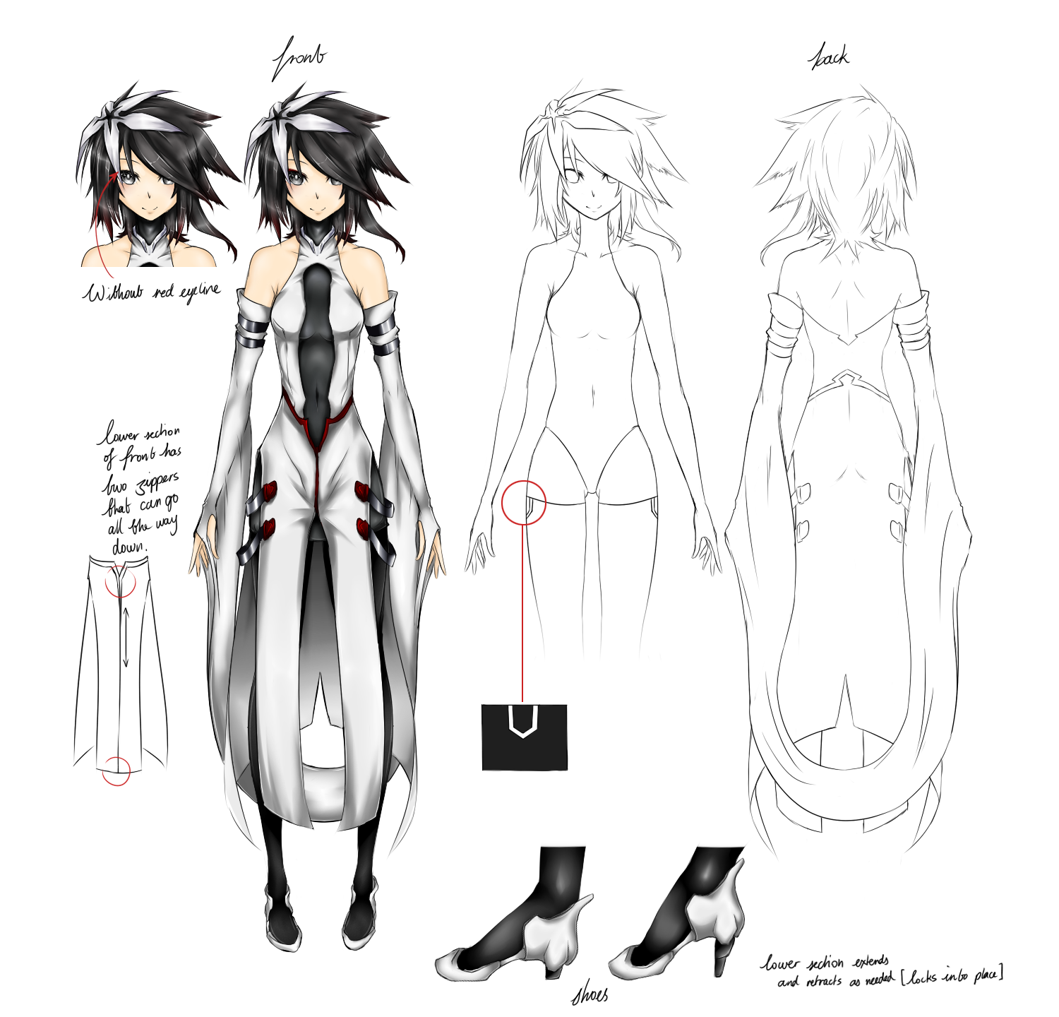 Kiri Concept Art|Reference Sheet