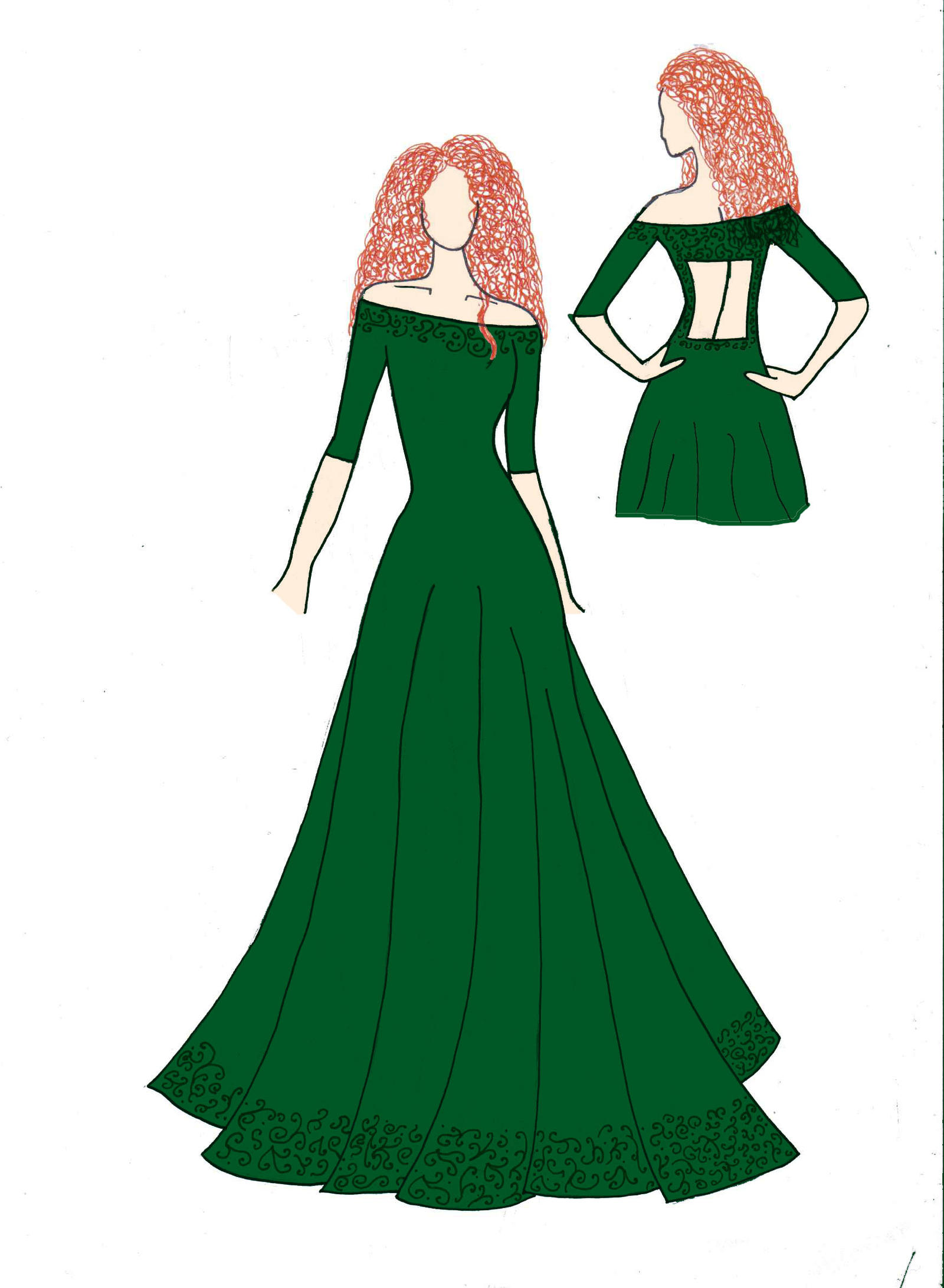 Disney High Fashion: Merida