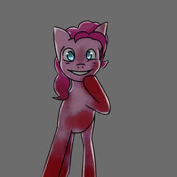 Pinkie Pie Creepy by GabeMcCabe