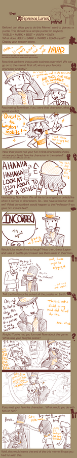 A Random Professor Layton Meme