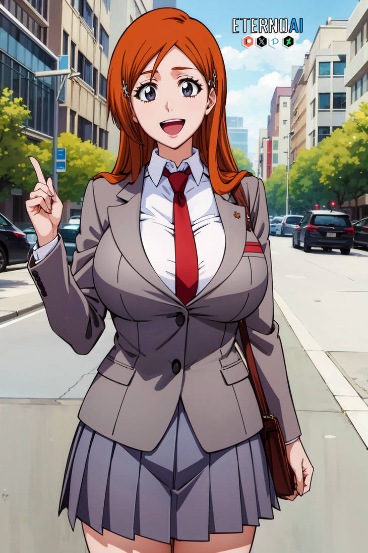 Orihime by EternoAI on DeviantArt
