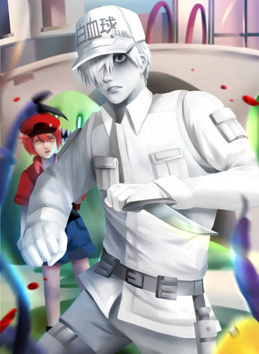 White Blood Cell - Cells At Work! by souzaclucas on DeviantArt