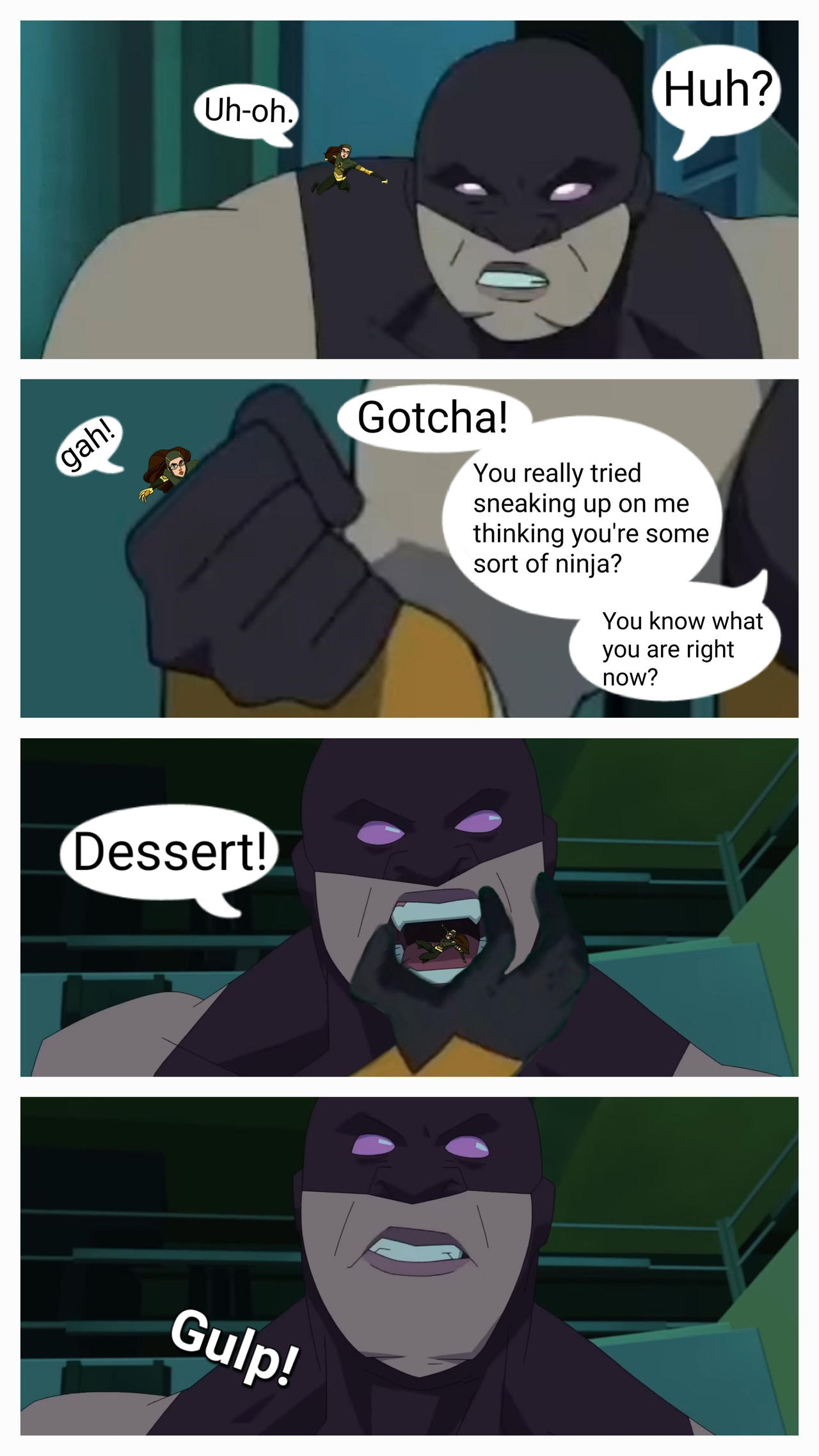 Female Lizard League member eats Shrinking Rae 1 by onepiecefan42 on ...