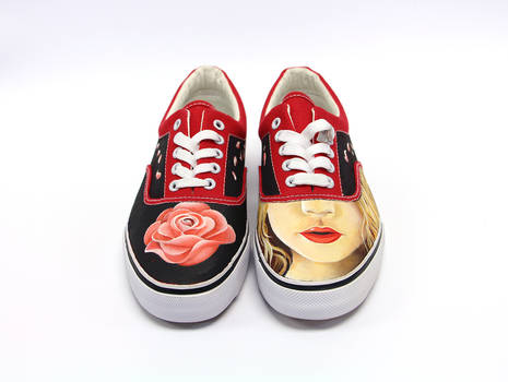 Taylor Swift Custom-painted Shoes