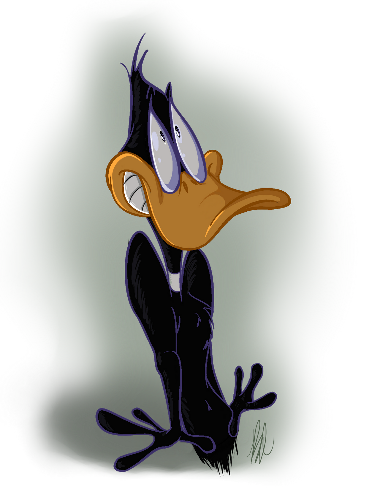 A Cel Shaded Daffy