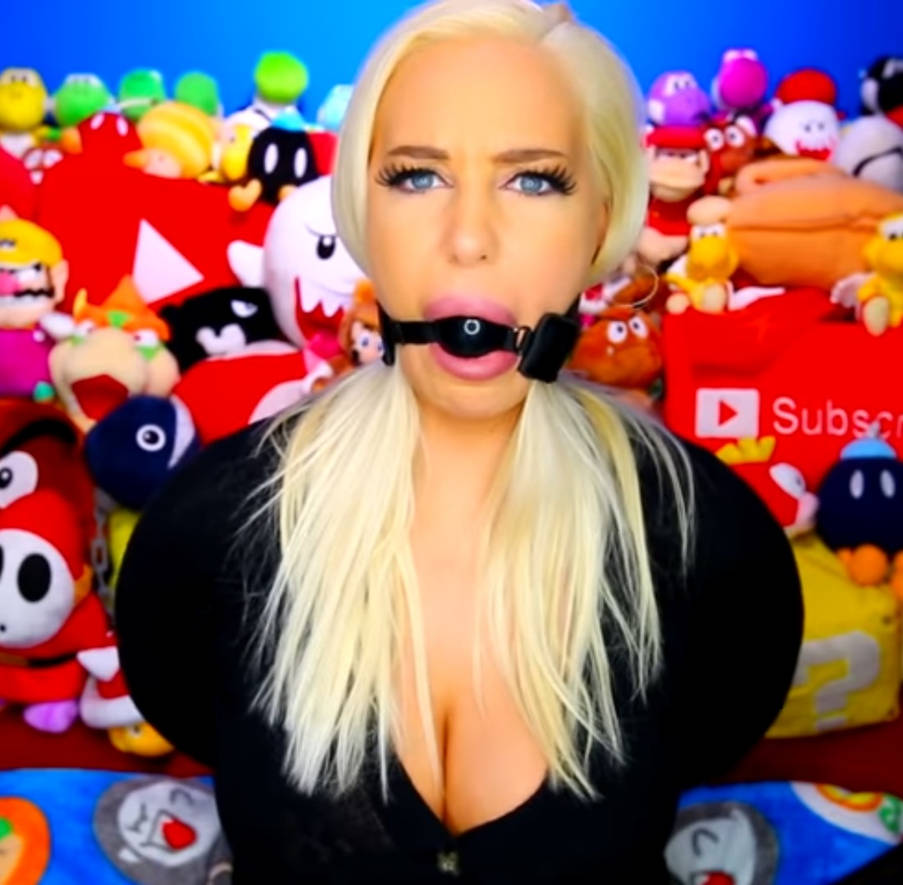 Tara Bound and Gagged by jaybirdrobin on DeviantArt