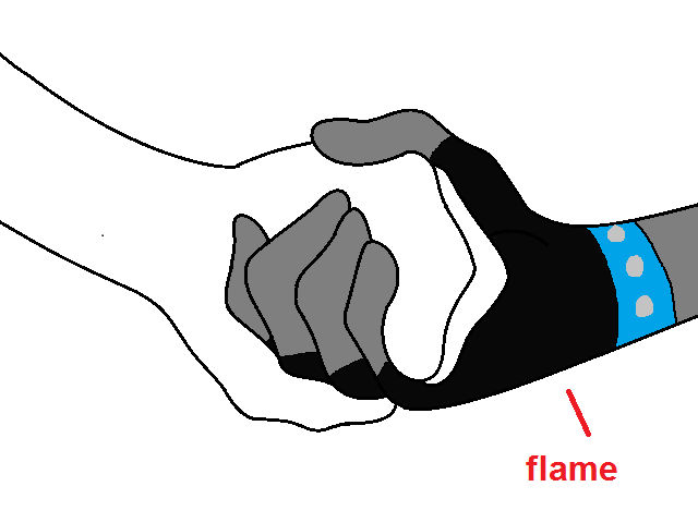 Collab Hand hand holding collab by glenXglenda on DeviantArt