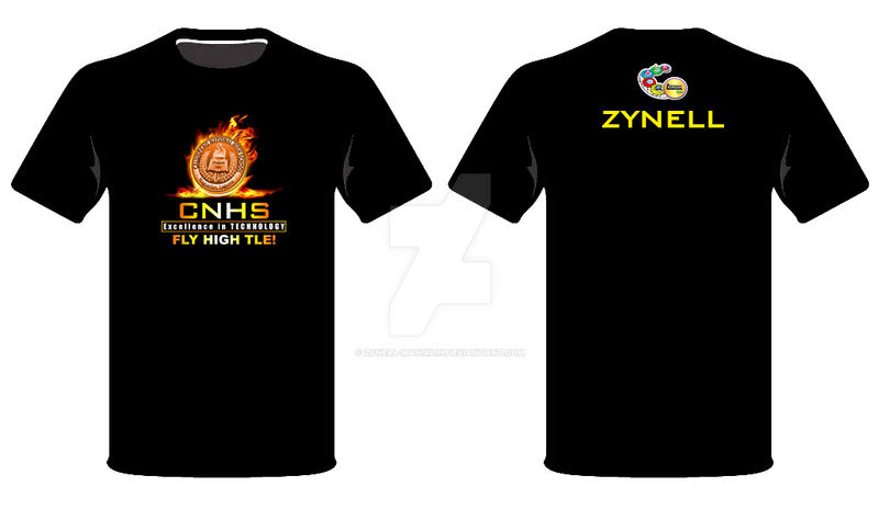 Cnhs Tle Shirt By Zynell Mangilin On Deviantart