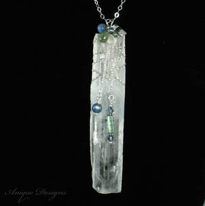 Celestite Shard Necklace