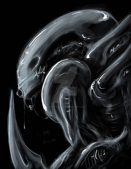 Alien Speedpaint.