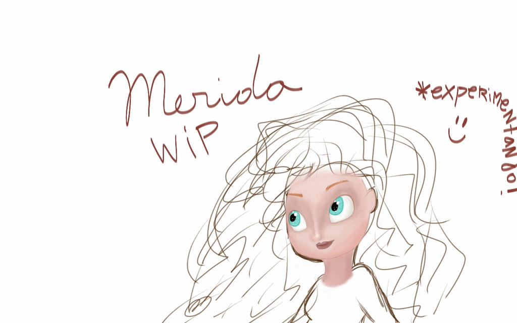 Merida WIP by SuperRainbowGirl on DeviantArt