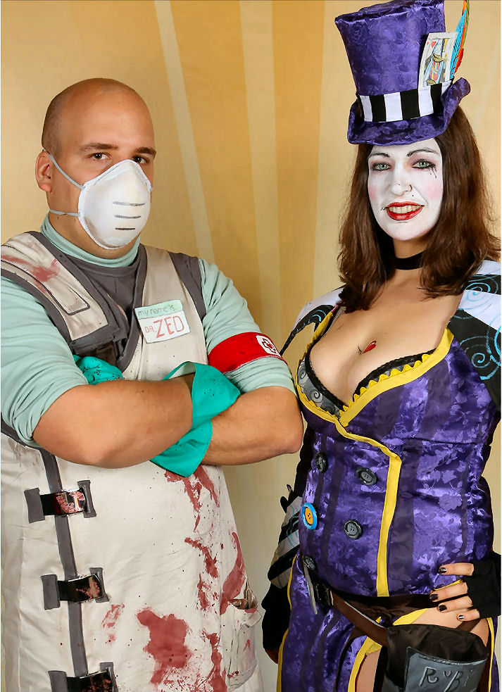 Mad Moxxi and Dr. Zed - Hero Shot