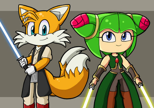 [Req] Jedi Tails and Cosmo