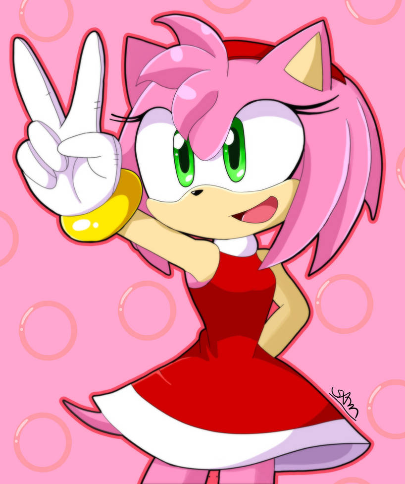 Amy Deviantart Amy Rose by Sawcraft1 on DeviantArt