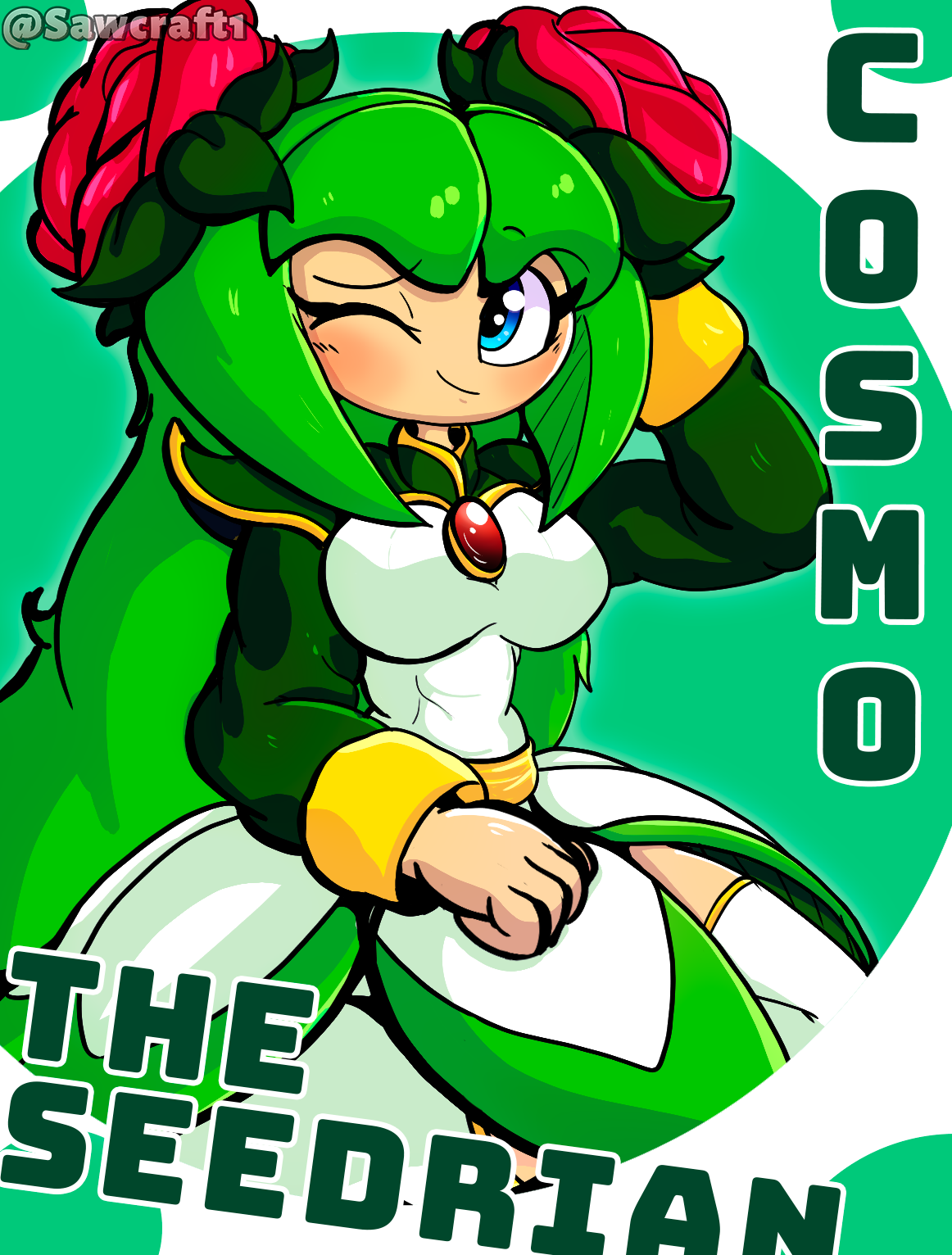 Cosmo Deviantart Cosmo the Seedrian by Sawcraft1 on DeviantArt