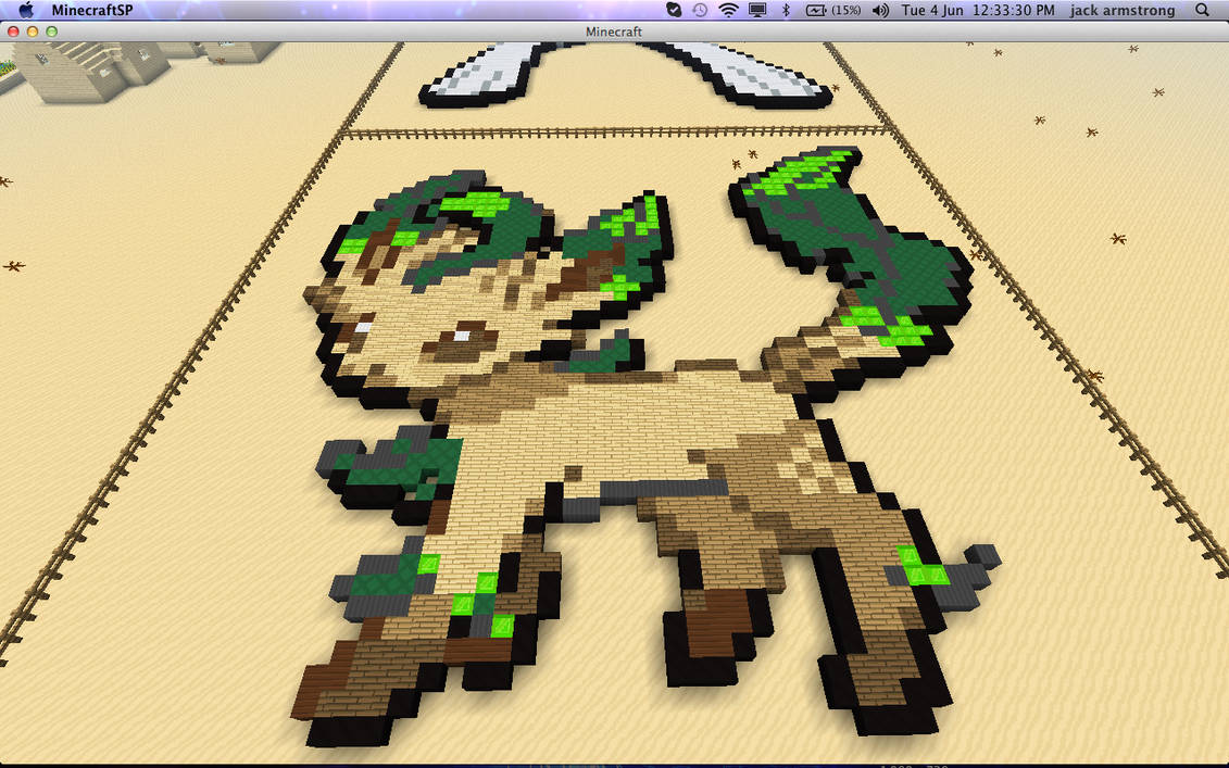 Minecraft Leafeon Pixel Art by thebronytrainer on DeviantArt
