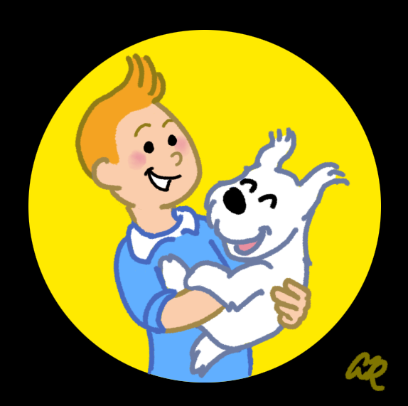 Tintin + Snowy