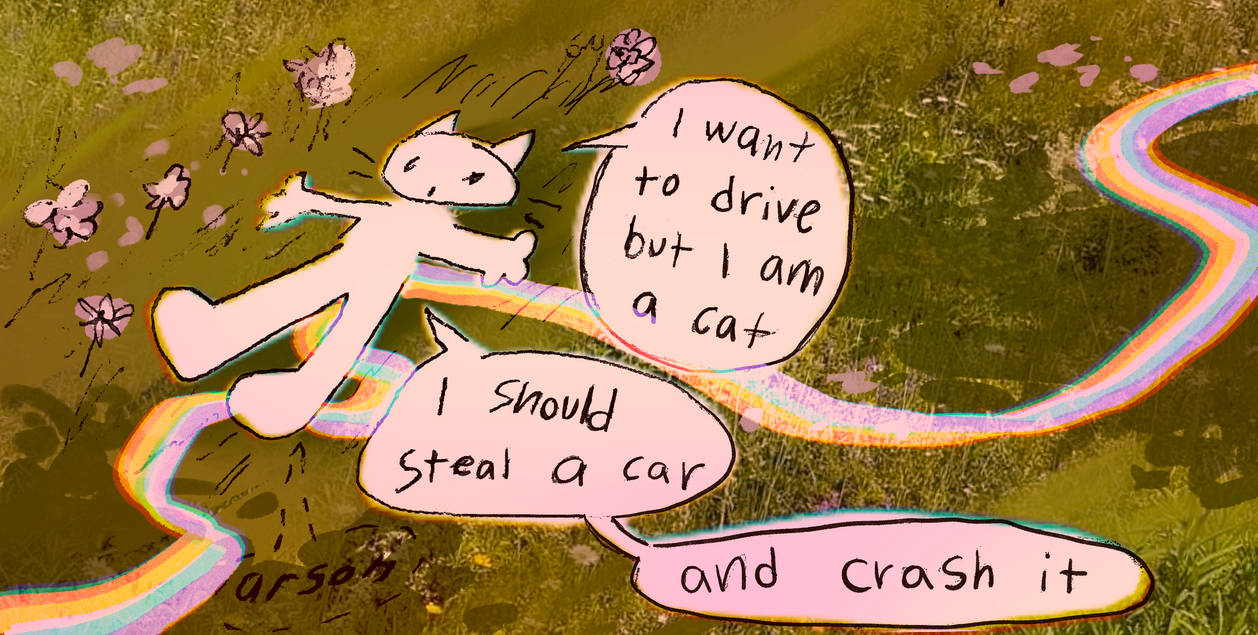 Existential crisis cat by smallcarnivore on DeviantArt