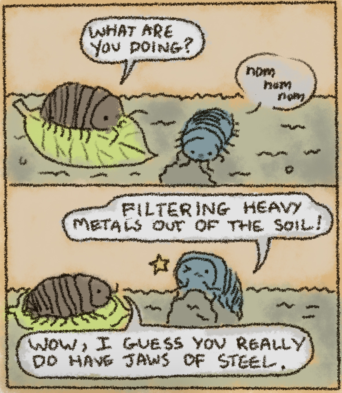 isopod fun fact comic :) by smallcarnivore on DeviantArt